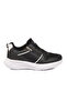 Black and White Mesh Women's Sports Shoes