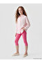 Nevavm Girls' Leggings with Elastic Waist and Difference in Color