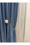 Curtain Accessory for Installing on Cornice, Rope-Wrapped Ghost Curtain Rod, 1 Piece (Easy Installation Without Drilling) Nohut - 2
