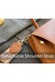 Women's Versatile Solid Color Crossbody Bag, Large Capacity Shoulder Bag, PU Leather Handbag - 7