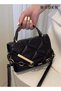 Shoulder Purse Fashion Crossbody Flap Shoulder Bags, Women PU Leather Small Handbag - 2