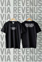 Let's Go Off the Beaten Path a Little Bit. Front and Back Printed Wide-Cut 100% Cotton T-Shirt.