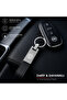 Fiat Keychain Metal Leather Keychain with Fiat Logo, 12cm X 2 cm Size, Stylish Gift Car Accessory - 2