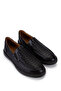 Men's Genuine Leather Brown Loafer Shoes - 2