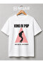 King of Pop Michael Jackson Custom Design Premium Quality Cotton Unisex T-Shirt