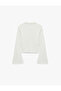 Bürümcük Fabric Slim Fit Classic Collar Buttoned Long Spanish Sleeve T-Shirt - 7