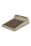 Flipper Interactive Cat Toy & Scratcher – 2-in-1 Corrugated Cardboard Scratch Pad with Dual Ball Track – Beige - 3