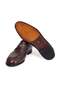 Brown Laceless Genuine Leather Leather Sole Men's Shoes - 3