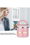 Food Jar - 500 ml -stainless steel - Pink - 3