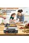 Mini Dutch Pancake Baker Stainless Steel Uniform Heating Non Stick Coating 850W Mini Pancakes Maker for Restaurant - 7