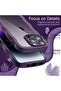 URBANNX Wavy Case for iPhone 14 Pro, Deep Purple | Cute Wavy Design, Shockproof Protection, - 5