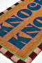 Knock Knock Natural Coconut Fiber (Coir) Door Mat 45X75 cm - 3