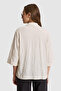 Women's Cream Long Sleeve Shirt 50320163-Vr256 - 6