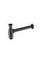 Milano Cp Bottle Trap 1 1/4 A-1023 Matt Black | Acrylic Bottle Trap | Sink Waste Trap Drain Tube Water Pipe For Bathroom Faucet Vanity Lavatory - Black - 3