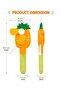 Kids Bubble Fan Toy with Built-in Bubble Solution, Handheld Bubble Blower for Indoor & Outdoor Play-Yellow - 2