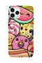 iPhone 11 Pro Max Compatible Printed Transparent Phone Case |   Collection: Snacktoon Delight