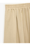 Linen Look Loose Fit Flared Skirt with Elastic Waist - 5