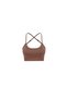 Seamless sports bustier with adjustable straps - 6