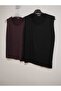 Pack of 2, Full Summer Wear, Sleeveless, Viscose, Underwear, Anti-Sweat, Blouse