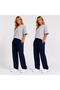 2-Piece Women's Sweatpants and Top Set, Lightweight and Breathable Fabric Combination - 3