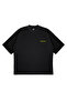 Unisex Women's and Men's T-Shirt with Written Logo, Front Print, Oversize, Thick Fabric, Comfortable Cut, Cotton T-Shirt - 3