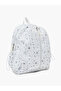 Girls Star Print Backpack with Zip Closure