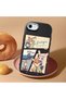 Black Silicone Case with Shock-Absorbing Camera Protections Compatible with iPhone 7/8/Se 2020 2022 - 3