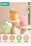 6PCS Baby Formula Dispenser, Portable Milk Powder Dispenser, Baby Feeding Travel Storage Container, Leak-Proof Snack Storage Container, BPA Free - 2