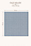 170X170 cm Kitchen Tablecloth Picnic Place Table Cloth Zefira - 6