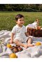 Cotton Waffle Fabric Collar Pocket Detail Summer 2-Piece Shorts Set for Ages 1-5