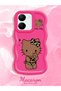 Vivo Y36 5g Compatible Case Camera Protector Red Silicone Couple Phone Case Kitty Pattern - 2