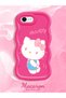 iPhone 6 Plus Compatible Case Camera Protector Red Silicone Couple Phone Case Kitty Pattern - 2