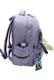 Girl's Primary School Bag Waterproof Fabric 3-Piece Set Pink School Backpack 506 - 5