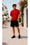 Men's Plain Shorts+Crew Neck T-Shirt Stylish Summer Comfortable Fit Casual Shorts+T-Shirt Two-Piece Set - 2