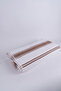 100% Cotton Beach Towel 90X180 Yarn Dyed (Beige-White)