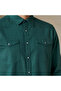 Men Regular Fit Collared Long Sleeves Denim Shirt - 4