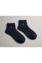 Men's Medium Bamboo Seamless Navy Blue 6-Piece Socks – Soft Textured, Breathable, Daily Use Socks - 4