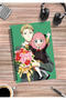 Spy X Family Anya Yor Loid Forger Anime Spiral Notebook A5 (50 Sheets)