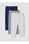 Lcw Baby Navy Blue Baby Boy Sweatpants 3-Pack