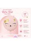 Round Pink Retro Cat Foil Balloon 18 Inch 36 cm Helium Compatible Birthday Party Ornament Baby Birthday Decoration - 2