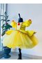 Girl's Princess Bella Costume, Yellow Dress, New Model Princess Dress - 2