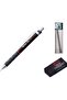 Versatil Tıkky 0.7 Burgundy + Eraser + Tombow 0.7 Lead - 3