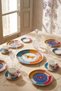 New Season Porcelain Horse 6-Person 19-Piece Tea and Pastry Serving Set - 2