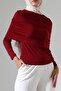 Women's Sandy Draped Long Sleeve Blouse - 6
