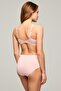Women's Cotton Modal Fabric High Waist Lace Panties, 47% Modal 47% Cotton 6% Elastane - 4