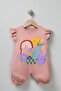 Patterned Baby Girl Shorts Jumpsuit - 2