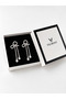 Bowknot Model Dangle Earrings for Women - Elegant Evening Dress Earrings with Sparkling Stones - 2