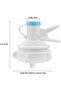 2 Pack Water Jug Dispenser Valve Water Jug Cap Bottle Spout Reusable Plastic Spigot Faucet for 55mm Non Threaded Crown Top Drinking Bottle - 5