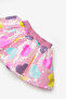 Pink Heart Sequin Girls' Skirt - Dena - 6