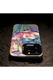 15t Pro Compatible Silicone Edge Hard Back Case Couple Phone Case with Floral Pattern - 7
